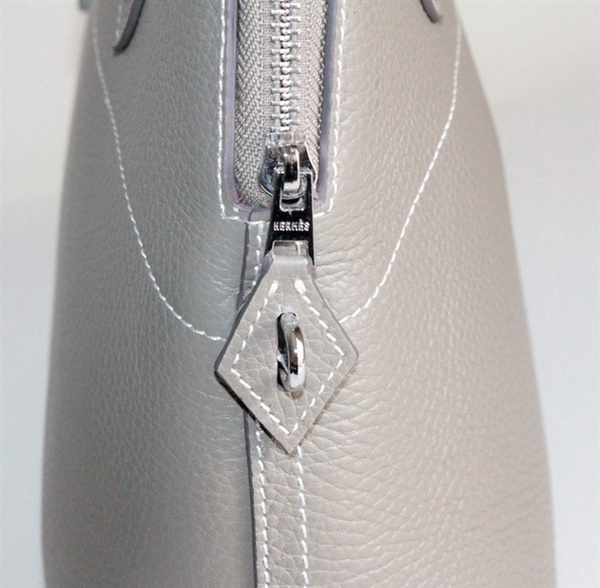 High Quality Replica Hermes Bolide Togo Leather Tote Bag Grey 509084